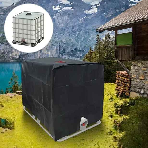 Ochranný kryt na nádrž na dešťovou vodu Ibc 1000L Tkanina Oxford Uv
