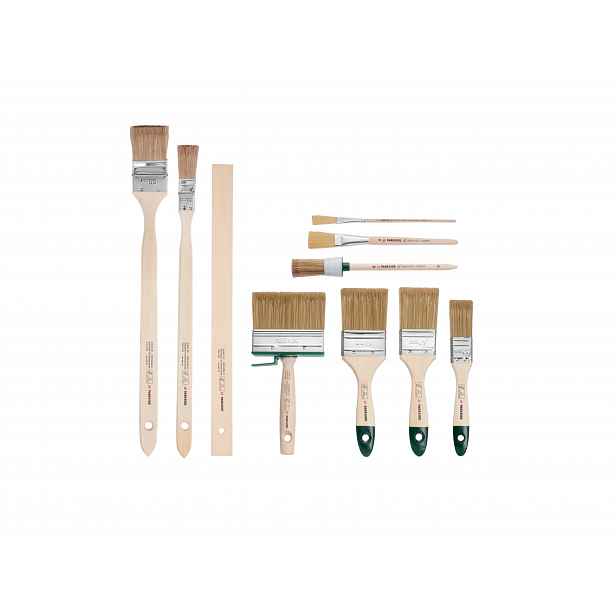 Parkside® Sada štětců, 10dílná (lazura)