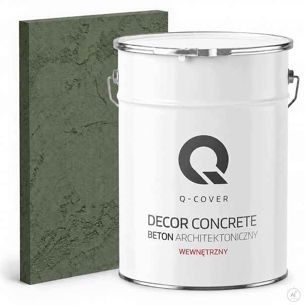 Vnitřní Architektonický Beton 5m2 7kg Zelený Tmavý Ozdobný Na Zeď