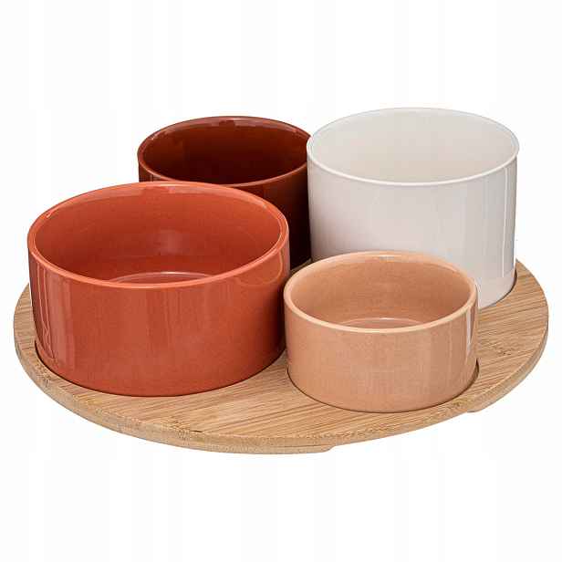 Bambusová Miska na svačinu Set 33 cm