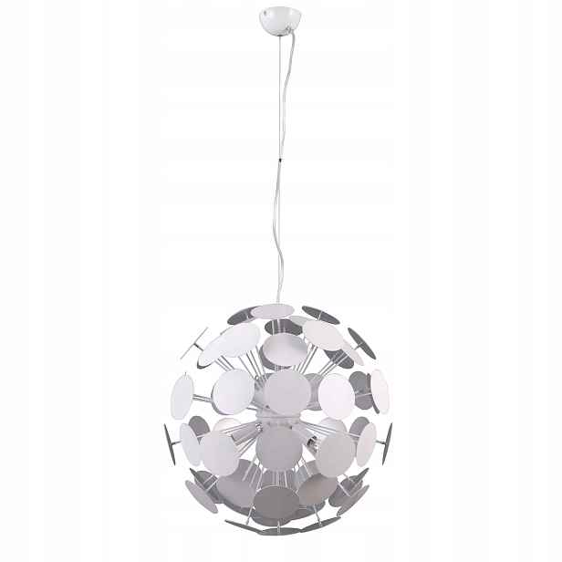 Závěsná lampa Italux Mailone Led moderní bílá