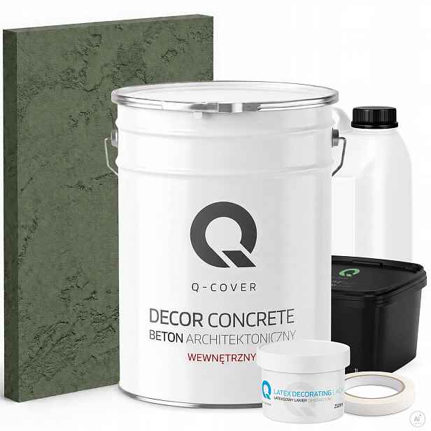 Architektonický Vnitřní Beton Set Zelený Tmavý F466 19kg 10m2