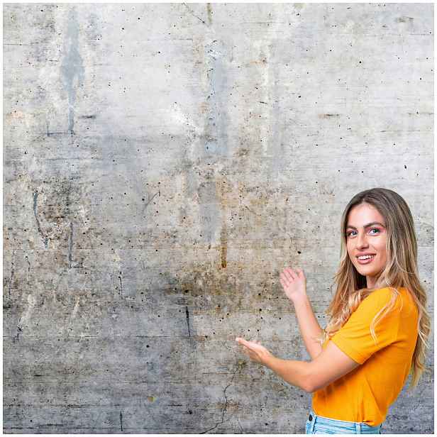 Fototapeta 3D Pozadí Textura Beton Stěna Omítka 294x260 TLA09W