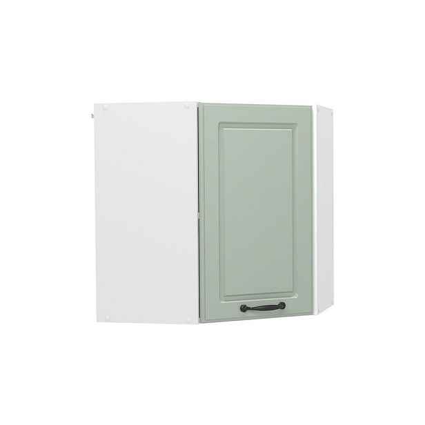 Vicco ROHOVÝ VĚŠÁK NA STĚNU R-Line, Mint venkovský dům/Bílá, 57 cm