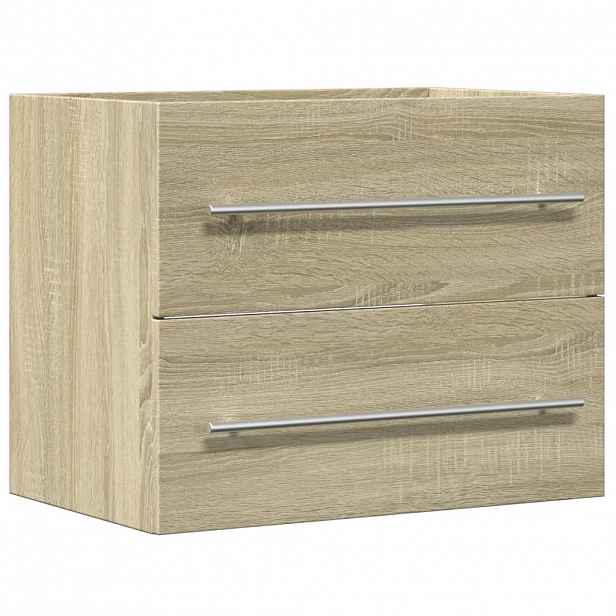 vidaXL Skříňka pod umyvadlo dub sonoma 60 x 38,5 x 48 cm dřevotříska
