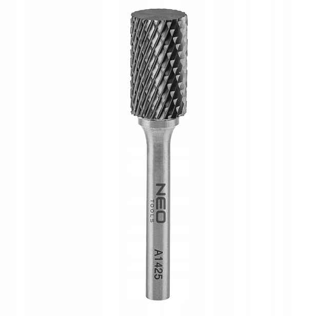 Fréza na kov Hm typ A (válcová) 14 x 25 mm stopka 6 x 45 mm Neo 55-354