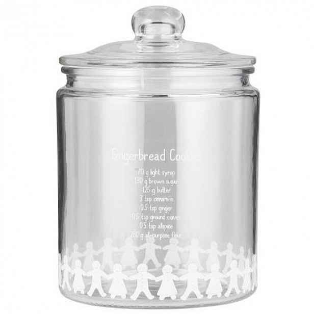 IB Laursen Skleněná dóza GINGERBREAD COOKIES 1900 ml
