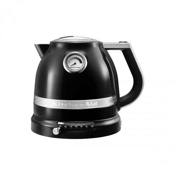 KitchenAid Retro rychlovarná konvice Artisan 5KEK1522, 1,5 l, černá 5KEK1522EOB