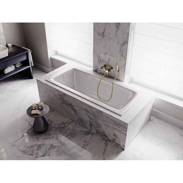 BESCO Olsen Spa  TALIA VANTAL15SLIM+OLVPINOZ - Obdélníková vana TALIA SLIM