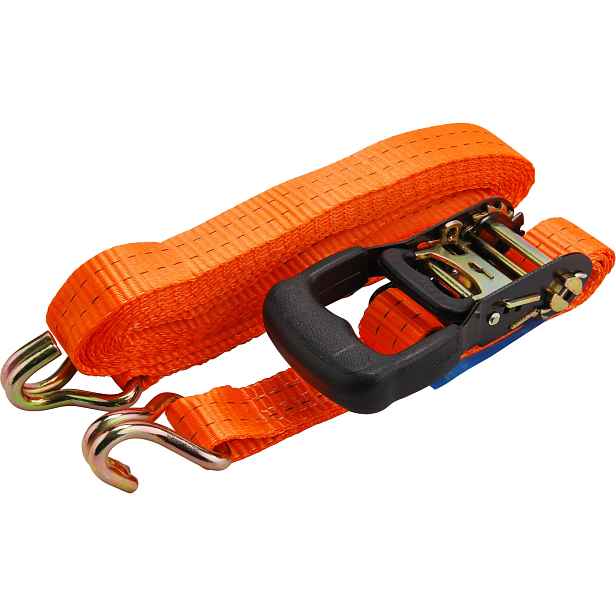EXTOL PREMIUM Upínací popruh s ráčnou a háky EXTOL – 5 m x 35 mm, 2000 kg, 1 ks