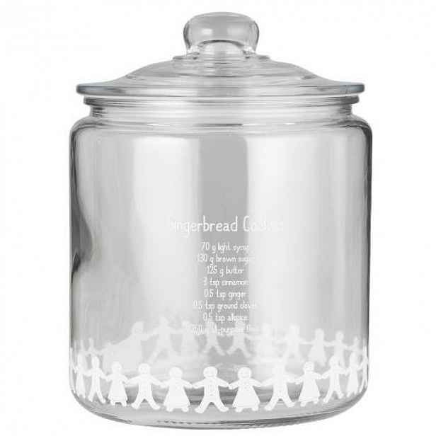 IB Laursen Skleněná dóza GINGERBREAD COOKIES 4000 ml