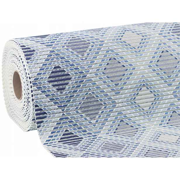 Koupelnová podložka na metry Koberec Chodník Pěna Modrá 450x65 cm