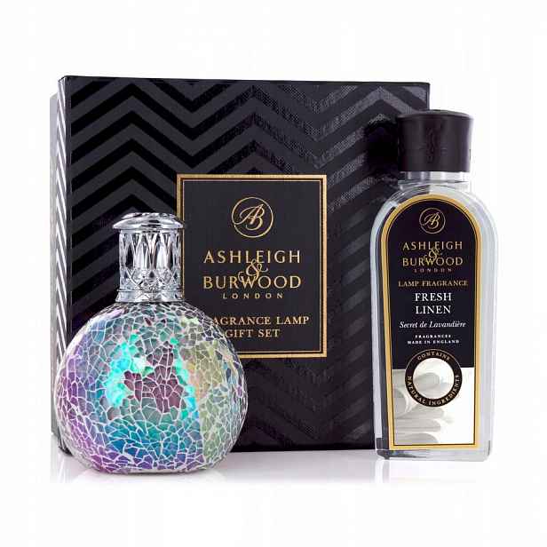 Sada Fairy Ball malá lampa náplň Fresh Linen 250ml Ashleigh & Burwood