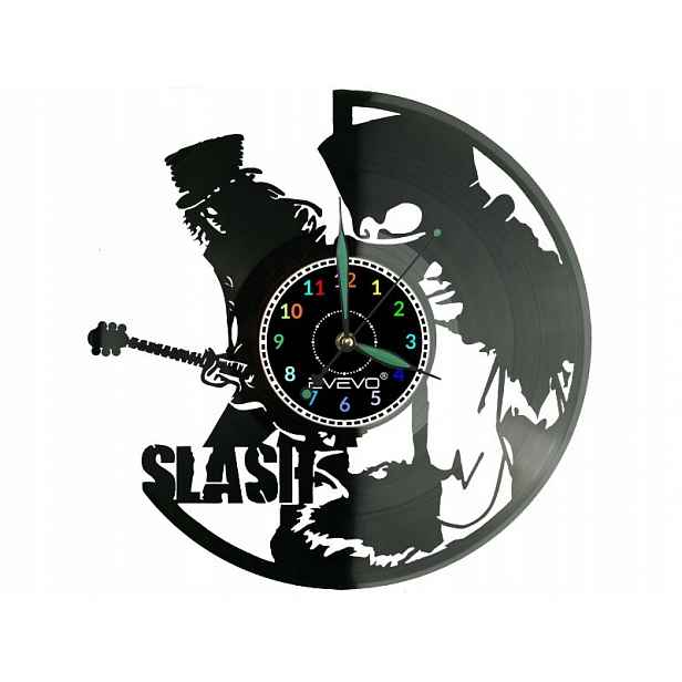 Slash Vinylová deska Nástěnné hodiny Dárek Památka Narozeniny Pro Ni