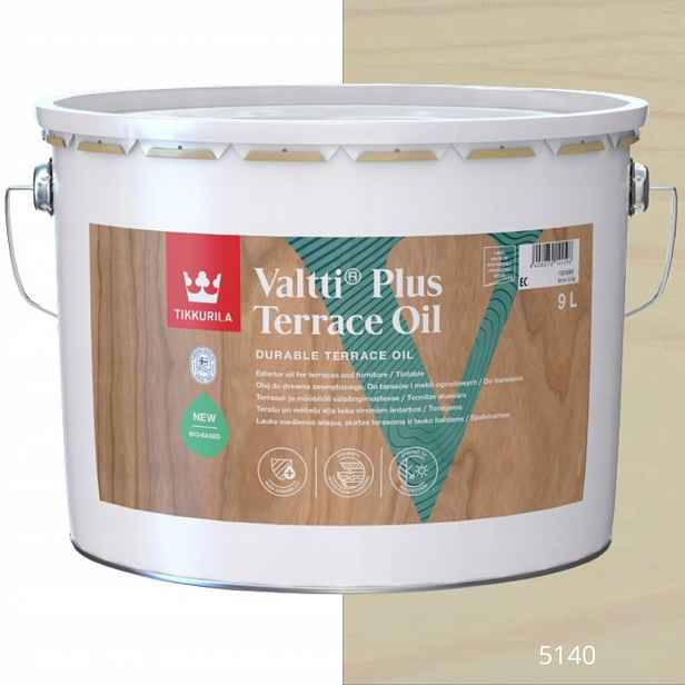 Tikkurila Olej Na Dřevo Valtti Plus Terrace Oil 9 L Barva 5140