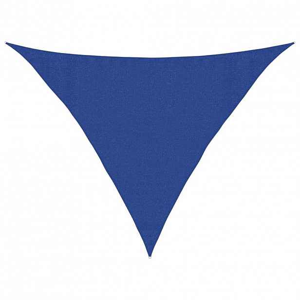 vidaXL Stínící plachta 160 g/m² modrá 3,5 x 3,5 x 4,9 m HDPE