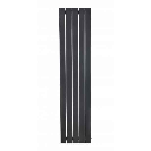 Panelový Koupelnový Radiátor Černý Mat 50 MM Lotus 180x38 Polský Výrobce