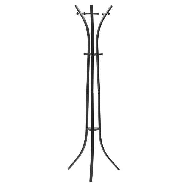 Aldotrade Věšák stojící HEMDE 184 cm, černá