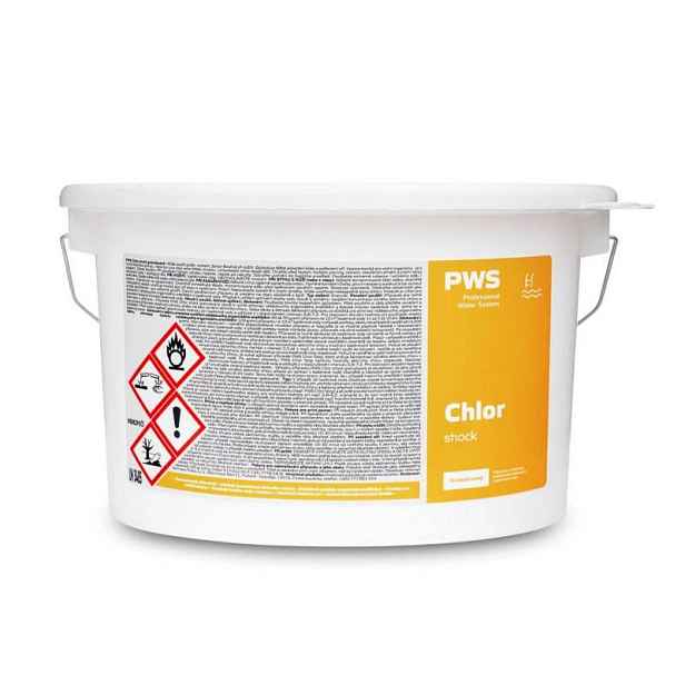 Chemie bazénová, Chlor šok, 5kg, Pws