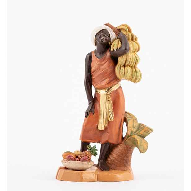 Figurka do betlému od firmy Fontanini – prodejce ovoce – pro figurky o výšce 19 Cm