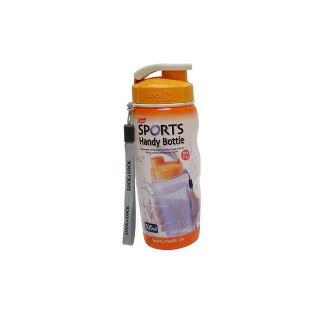 LOCKNLOCK Lahev na pití LOCK Sports 500ml oranžová