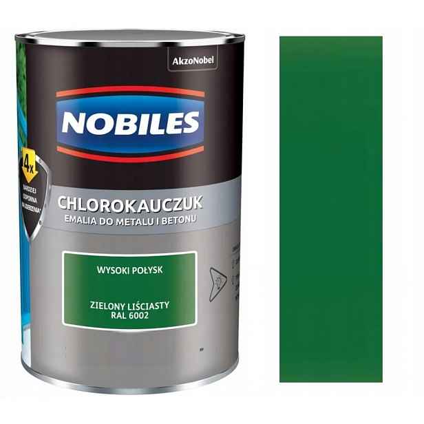 Nobiles Chlorkaučuk Smalt 5L Zelený Listový