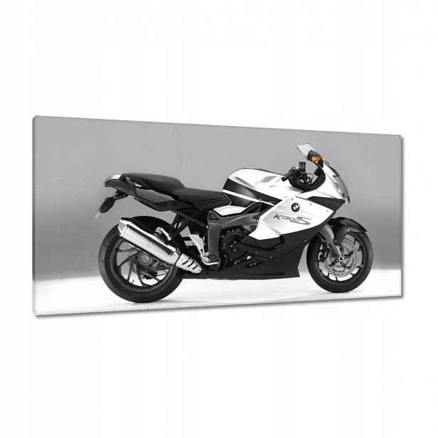 Obrazy 115x55 Bílý závodník Bmw Motor
