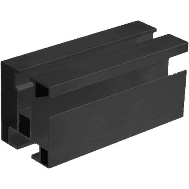 Profil HNP1 40×45×4 300 mm elox černý