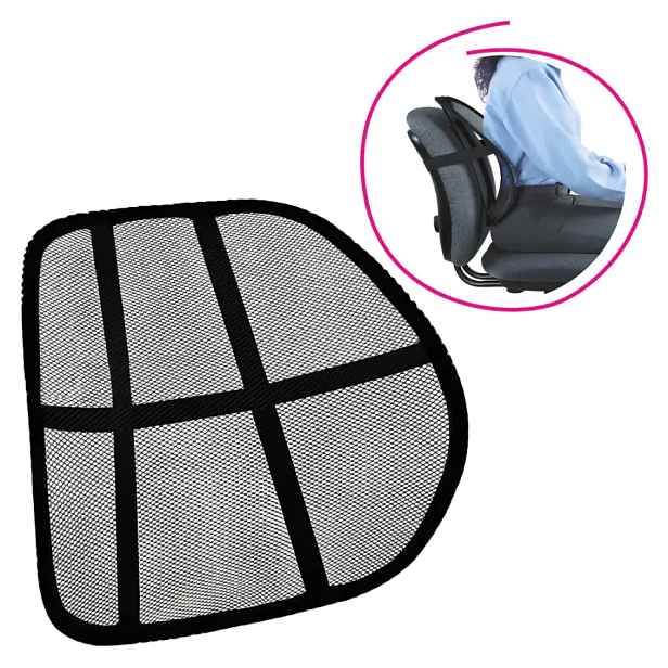 Tempo Kondela Ergonomická opěrka zad BEKIO, černá