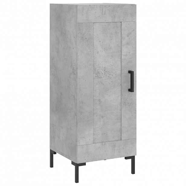 vidaXL Příborník betonově šedý 34,5 x 34 x 90 cm kompozitní dřevo