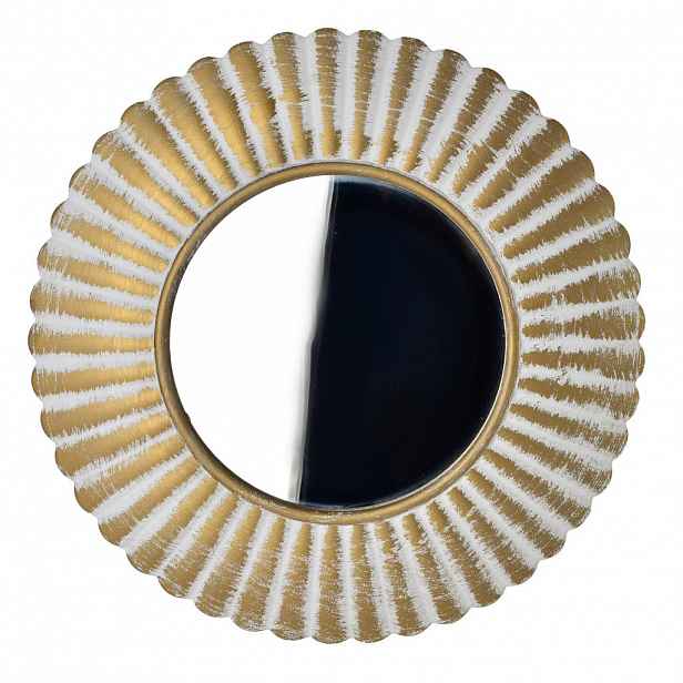 Mondex ZRCADLO, dřevo, zlatá