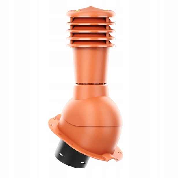 Větrací komín Smartline profil M fi 125 mm, nezateplený, cihlový
