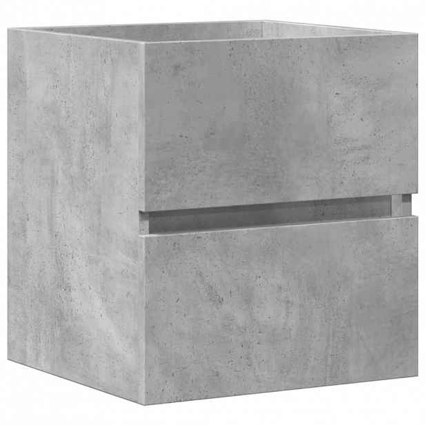 vidaXL Skříňka pod umyvadlo betonově šedá 41 x 38,5 x 45 cm kompozit