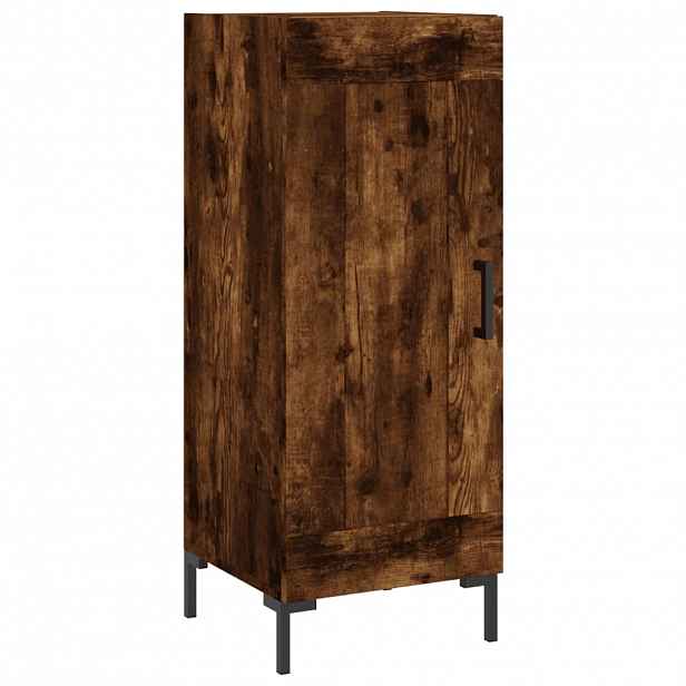 vidaXL Příborník kouřový dub 34,5 x 34 x 90 cm kompozitní dřevo