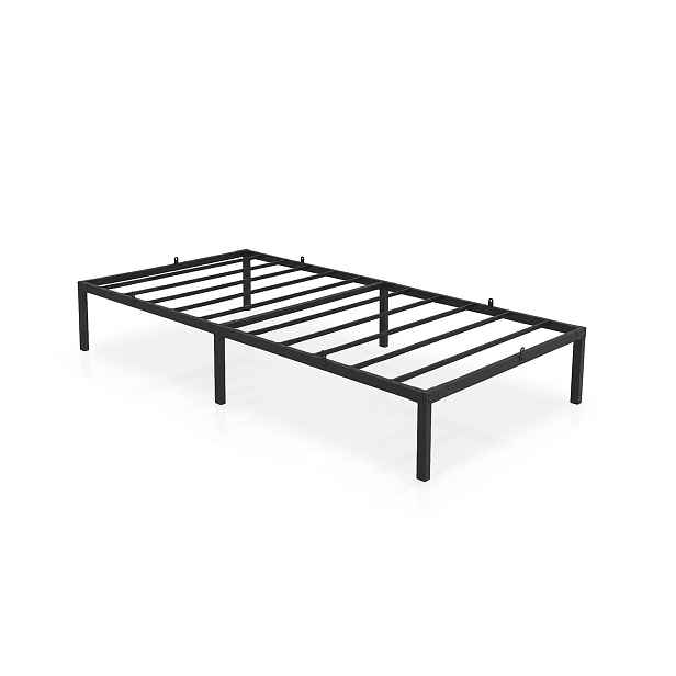 Ak furniture Skládací kovový rám postele Lowa 100x200 černý