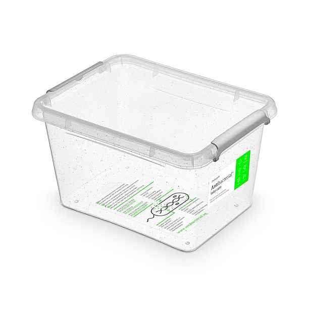 antibakter.box 2,0 l 19,5x15x11cm,transp.plast