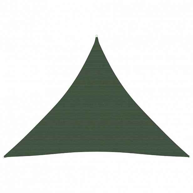 vidaXL Plachta proti slunci 160 g/m² tmavě zelená 5 x 5 x 5 m HDPE