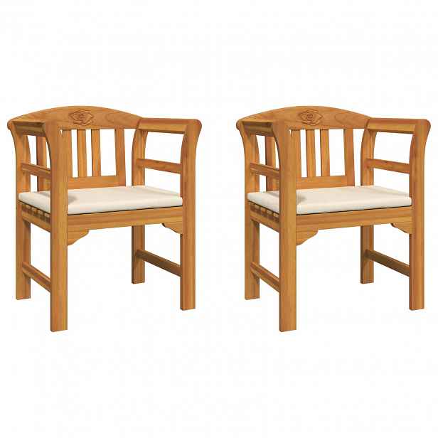 vidaXL Rose Chair 68,5 x 46 x 82,5 cm Masivní akátové dřevo