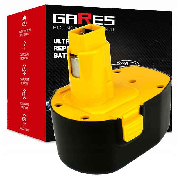 Akumulátor Baterie pro DeWalt DE9091 DE9092 DE9091 14,4V 2Ah