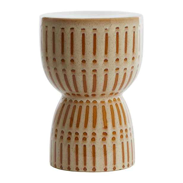 Keramický kulatý odkládací stolek ø 28,5 cm Finca – Light & Living