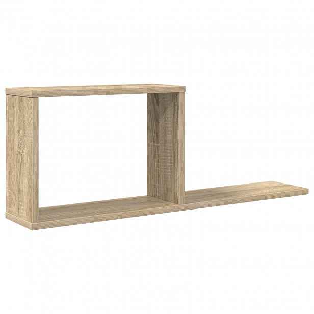 vidaXL Plovoucí police Dub sonoma 80 x 15 x 30 cm Kompozitní dřevo