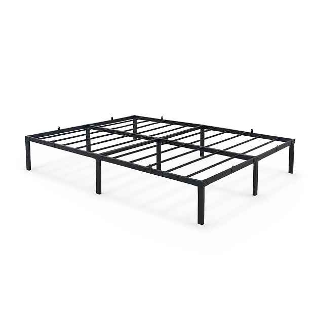 Ak furniture Skládací kovový rám postele Lowa 140x200 černý