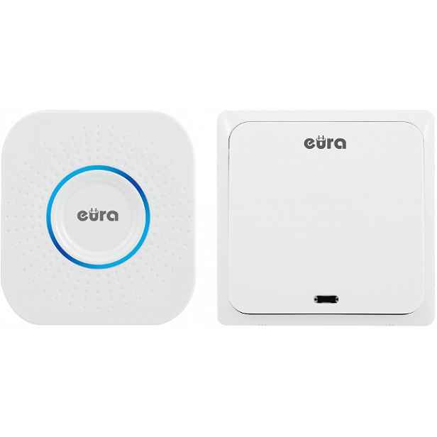 Bezdrátový Zvonek Eura WDP-82H2 S Bezbateriovým Tlačítkem