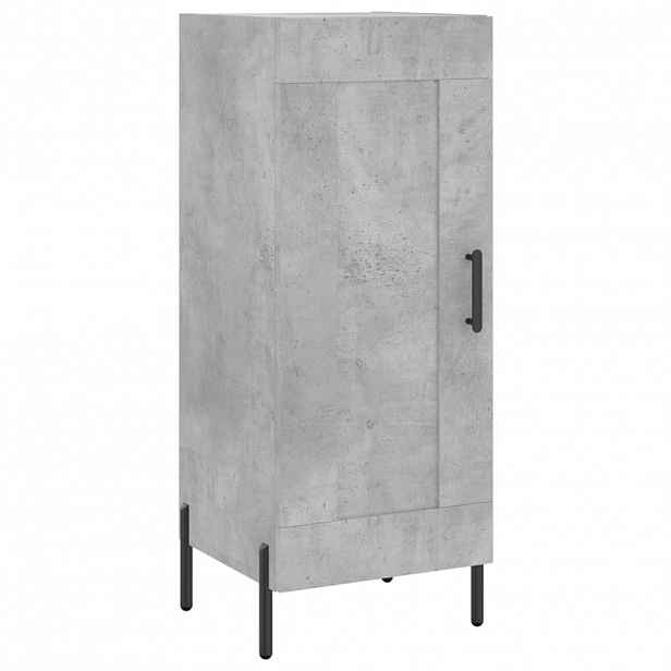 vidaXL Příborník betonově šedý 34,5 x 34 x 90 cm kompozitní dřevo