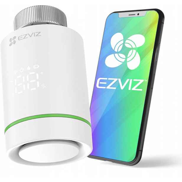 Inteligentní radiátorový termostat Ezviz T55 – moderní vytápění domu