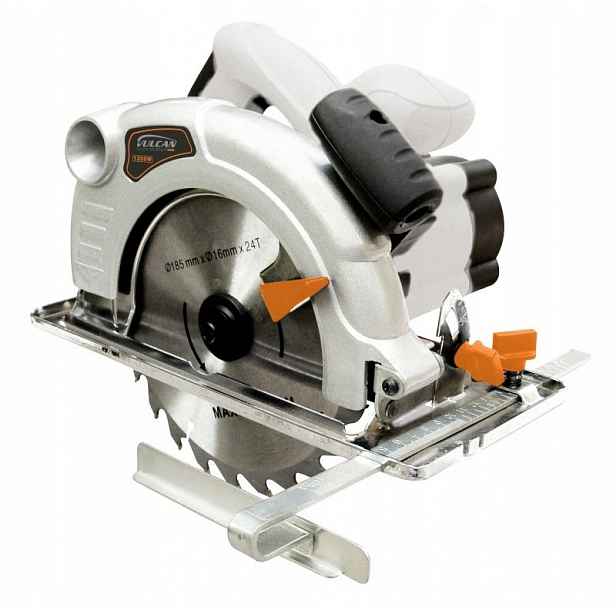 Kotoučová pila 1500W 185 mm laserové ukazovátko Vul