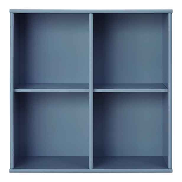Modrá závěsná knihovna 70x70 cm Mistral – Hammel Furniture