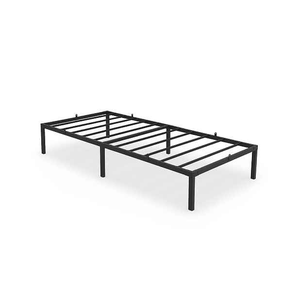 Ak furniture Skládací kovový rám postele Lowa 90x200 černý