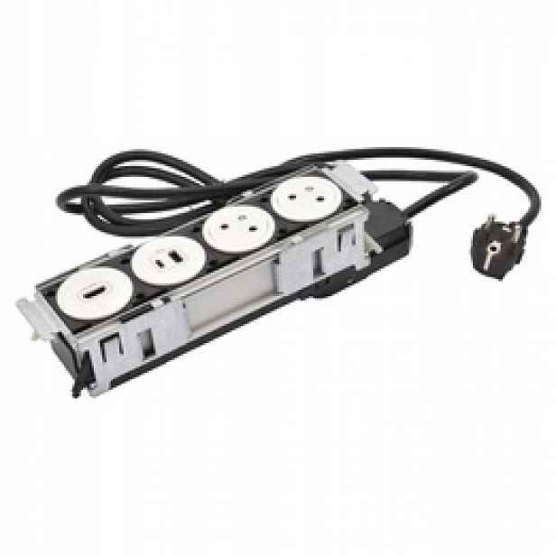 Nábytková zásuvka Disq'in 2P+Z/USB Legrand 654740