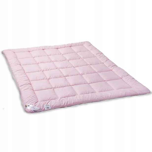 Antialergická celoroční přikrývka 155x200 Mikrofibra růžová